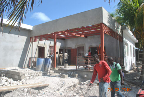 Construction d’un dispensaire à Île à Vache